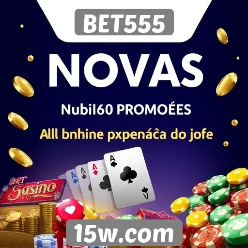 NOVAS promoções para jogos de cassino no BET555